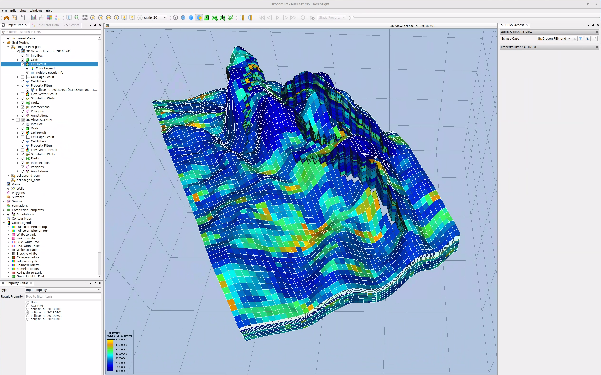 Import ROFF grid and grid properties